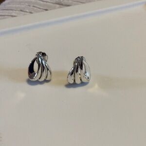 Vintage Monet Clip On Earrings